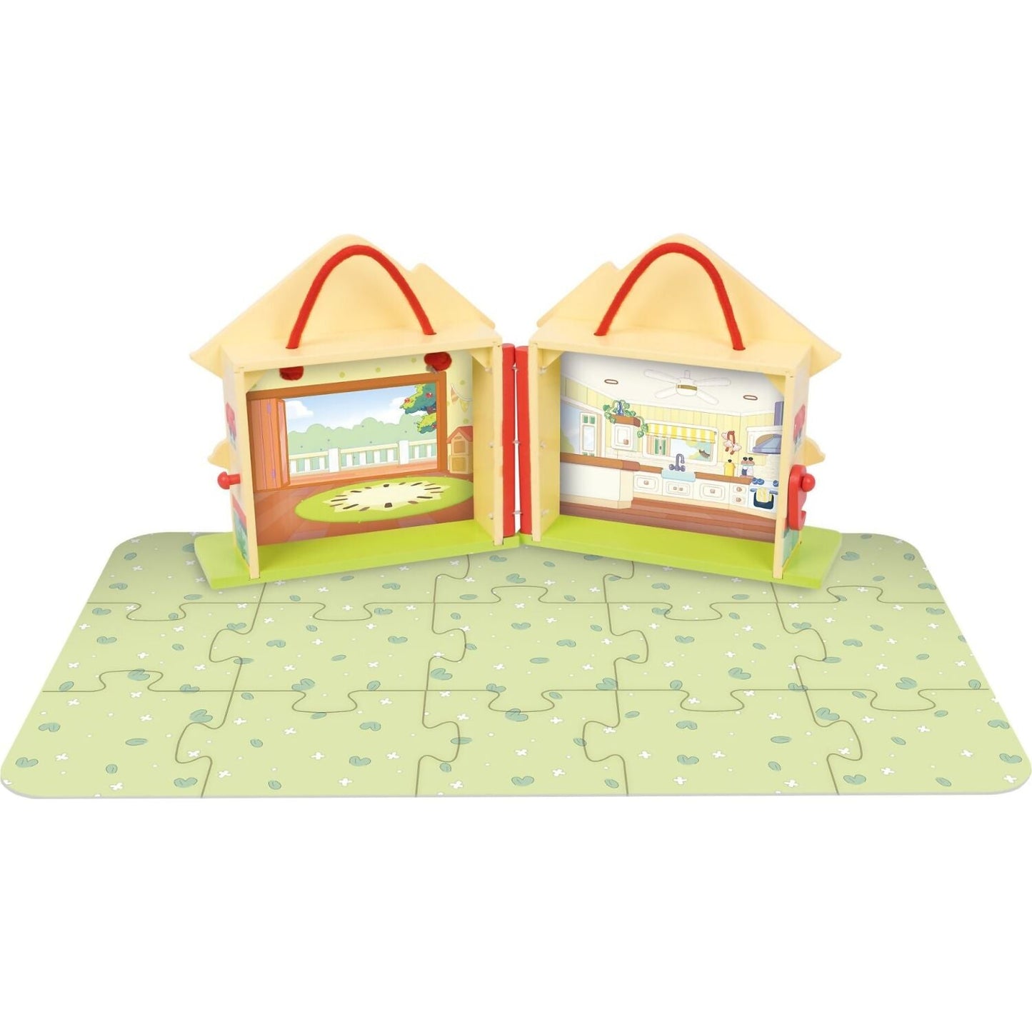 Bluey - Wooden Carry Along House - Jasnor