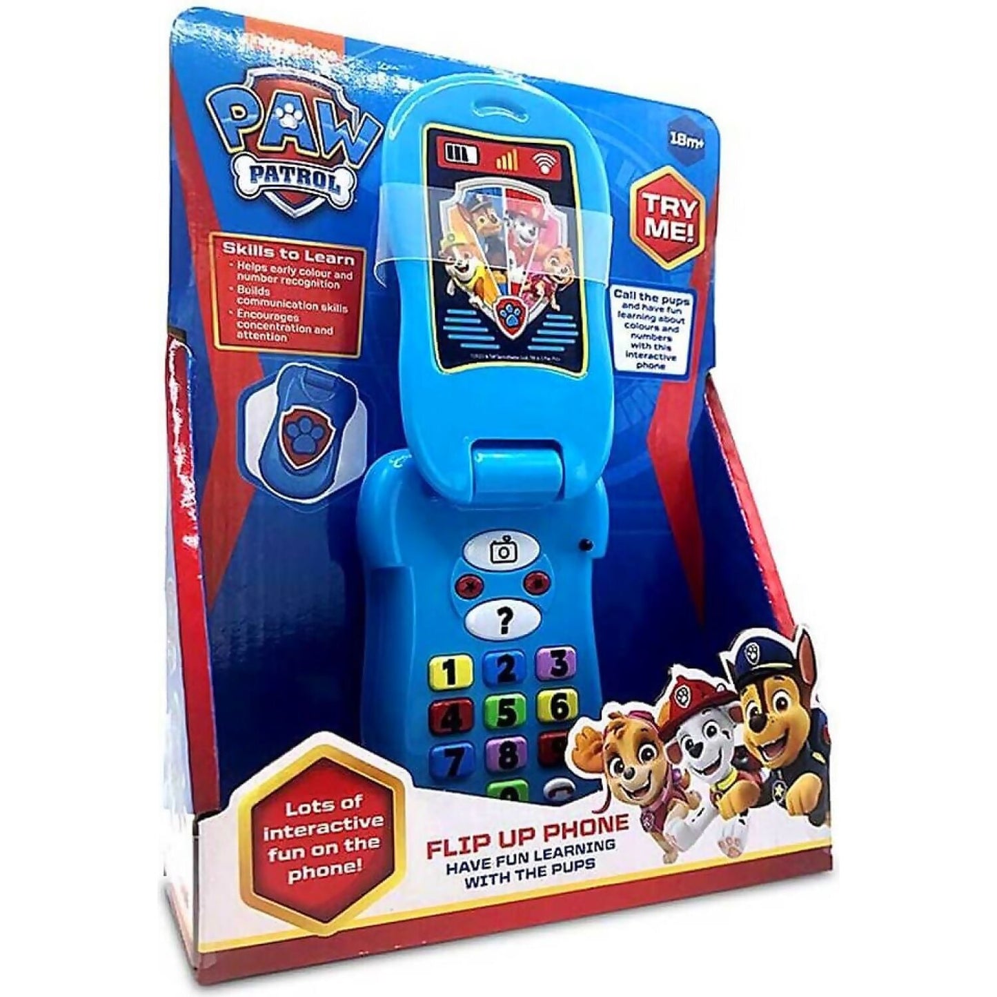 Paw Patrol - Flip Up Phone - Jasnor