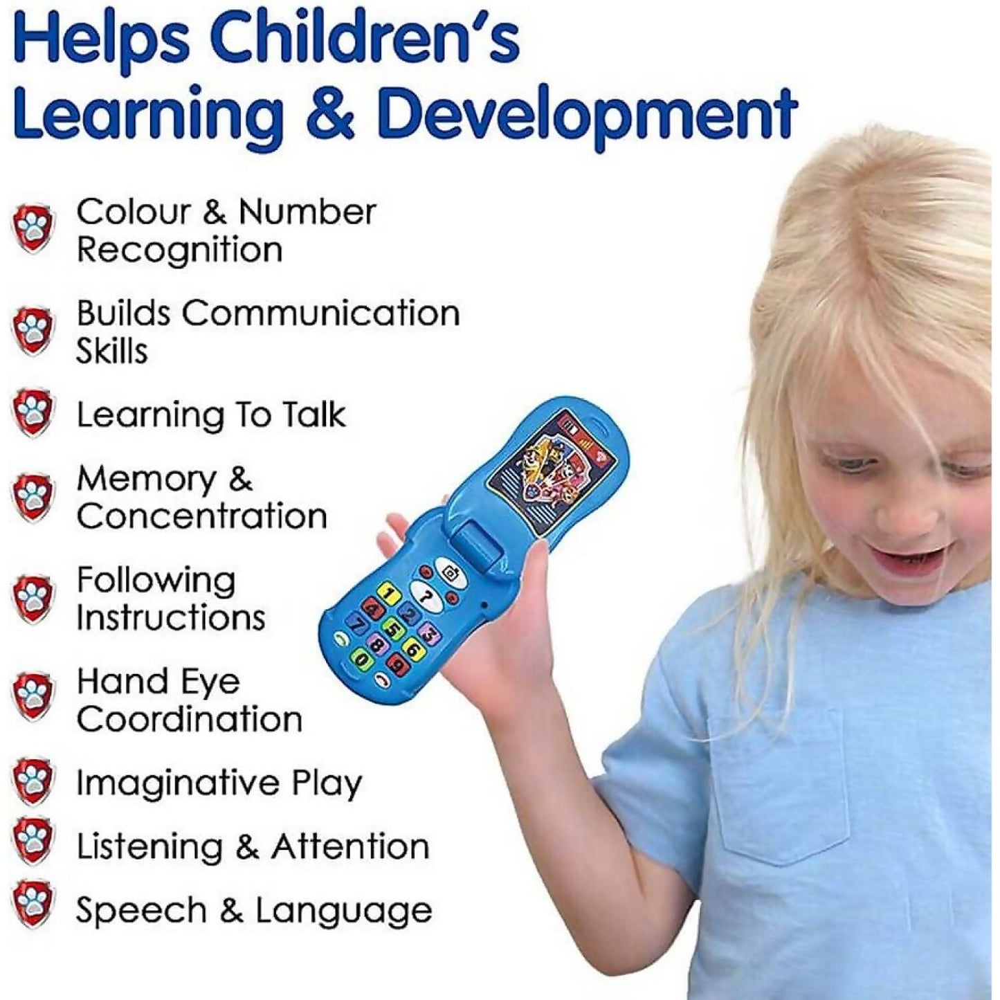 Paw Patrol - Flip Up Phone - Jasnor