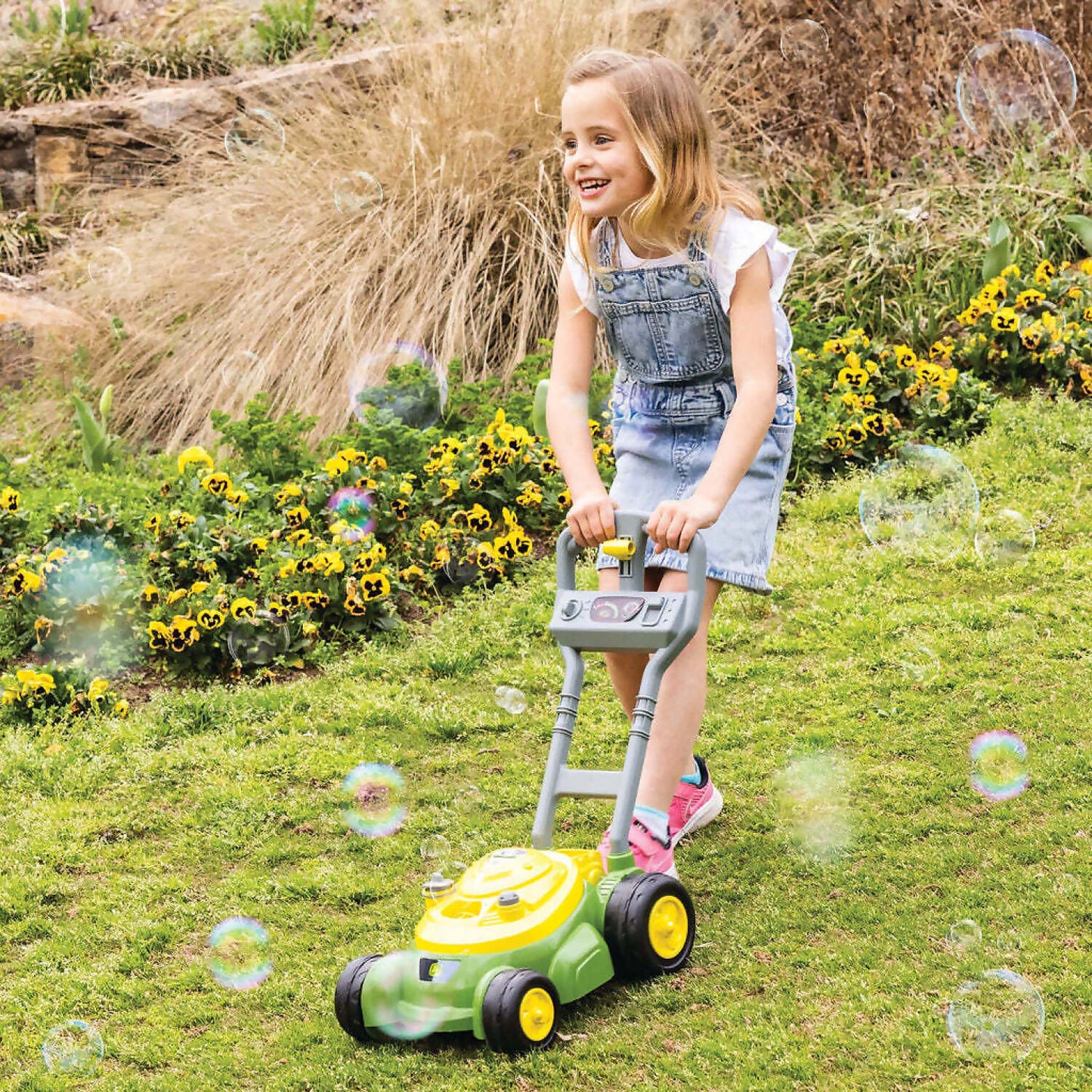 John Deere - Bubble 'n' Go Mower Combo