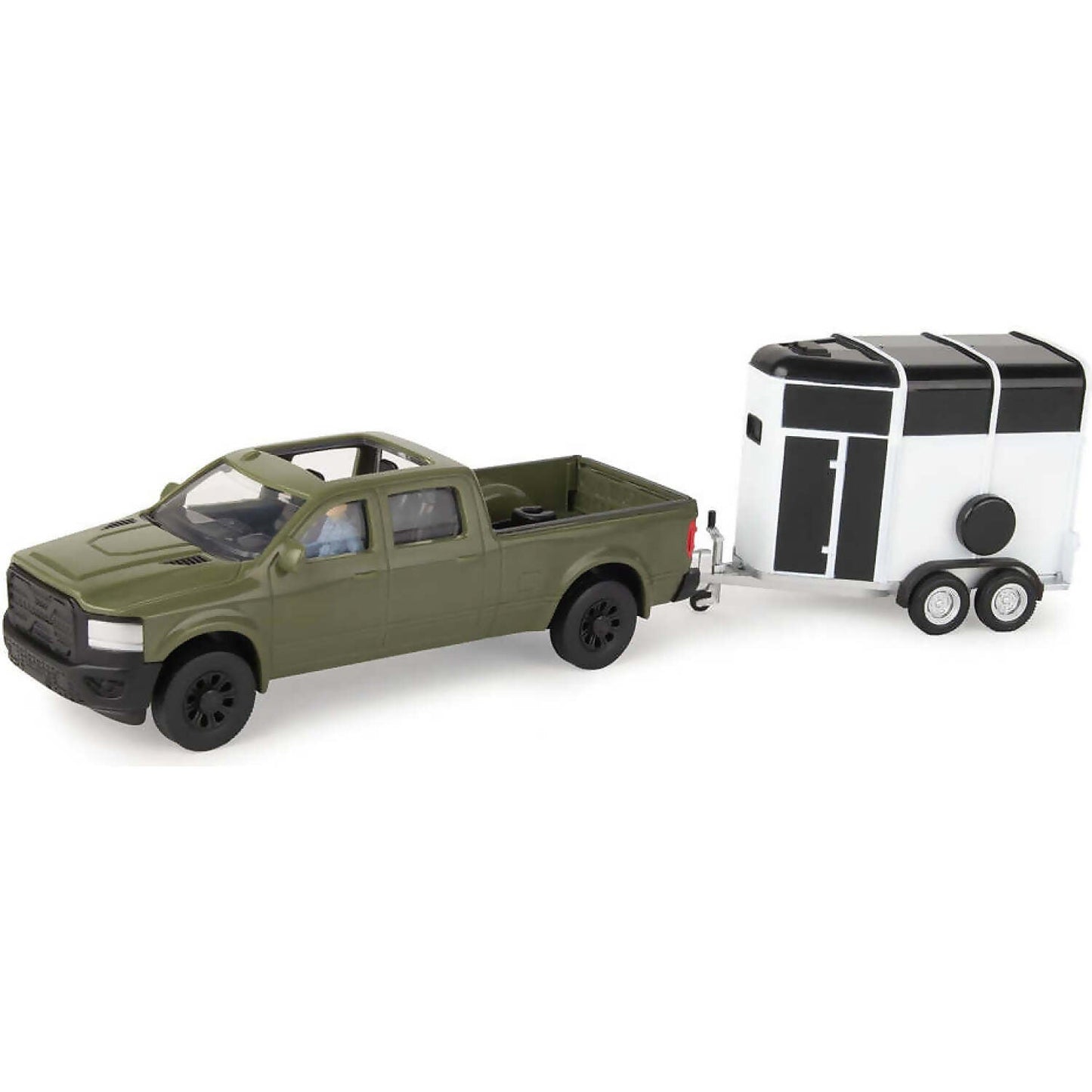 Tomy - ERTL 1:32 Pickup & Livestock Trailer Set