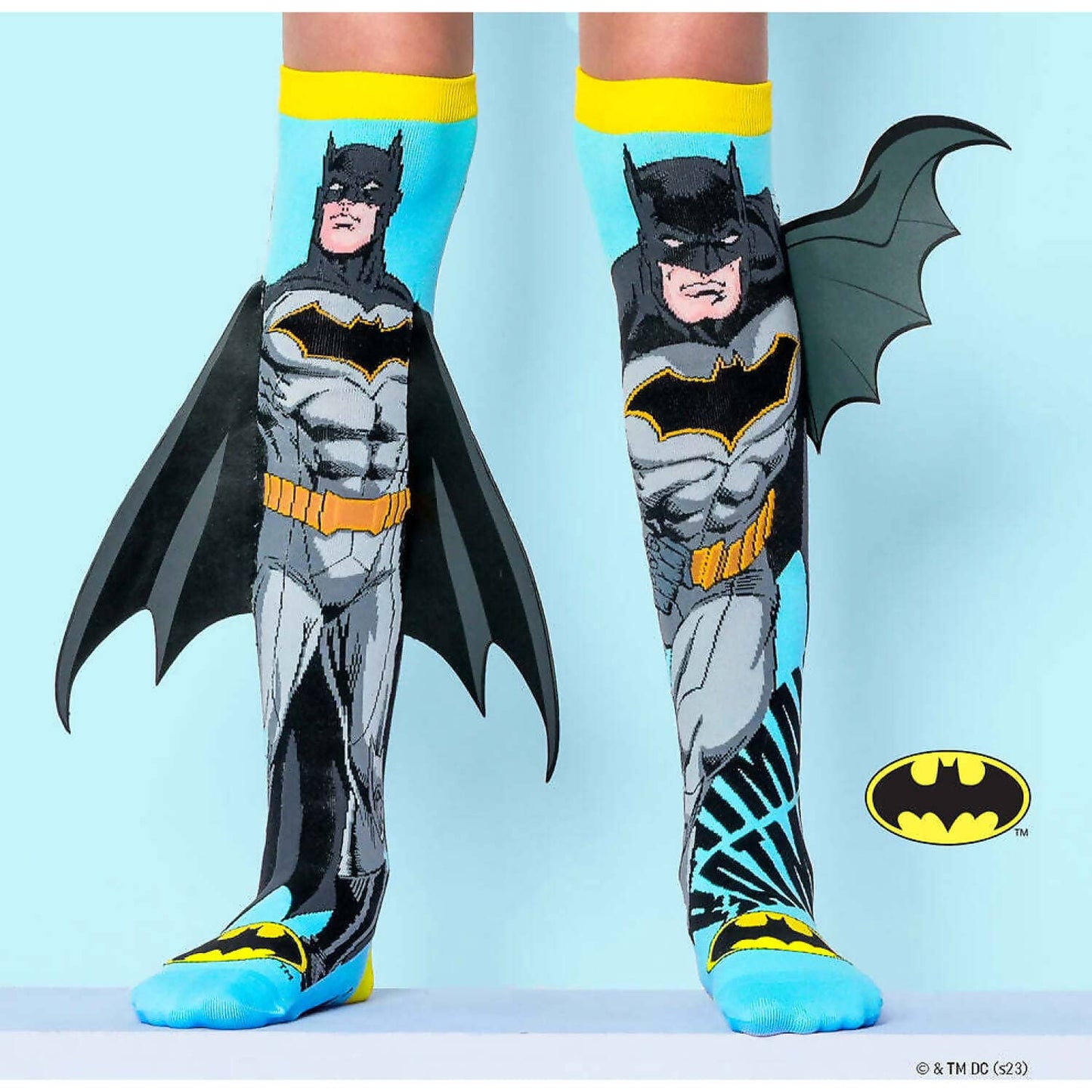 Madmia - Batman Socks Kids & Adults Age 6y+