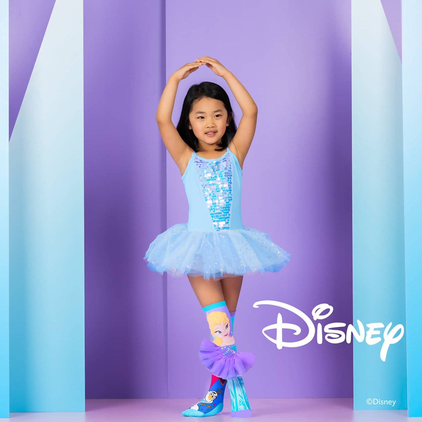 Madmia - Elsa & Anna Socks Kids & Adults Age 6y+