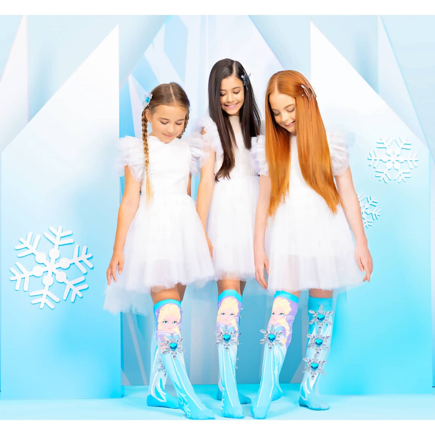 Madmia - Frozen Socks Socks Toddler Age 3-5y