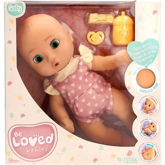 Be Loved Babies - Gaby 38cm Lifelike Doll Soft Skin