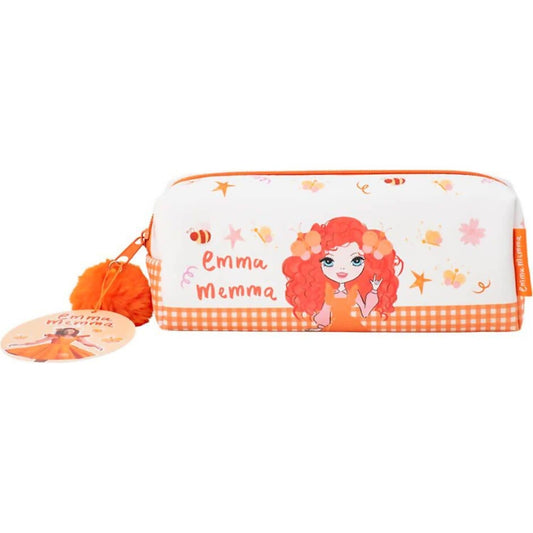 Emma Memma - Pencil Case With Pom Pom - Jasnor