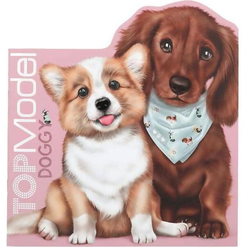 Topmodel - Colouring Book Doggy