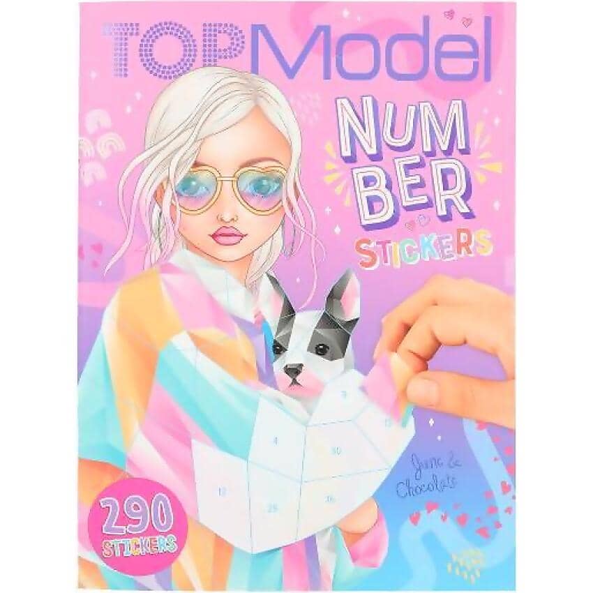 Topmodel - Number Sticker Fantasy Book