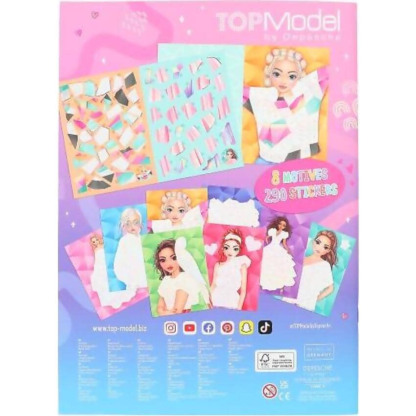 Topmodel - Number Sticker Fantasy Book