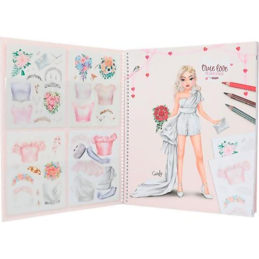 Topmodel - Create Your Wedding Special Colouring Book