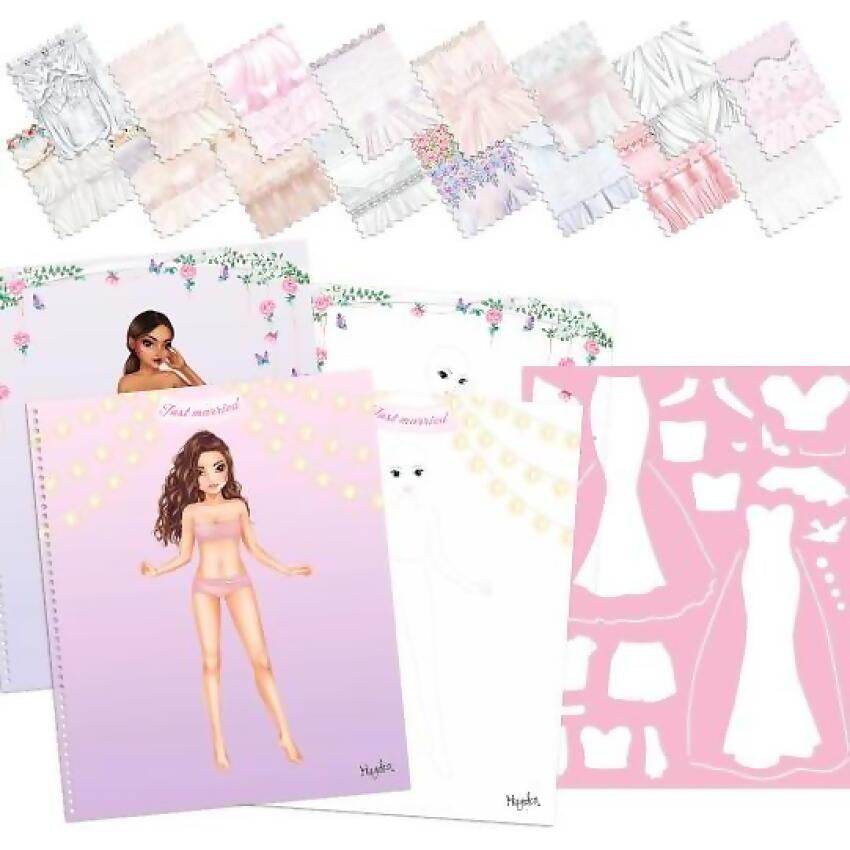 Topmodel - Create Your Wedding Special Colouring Book