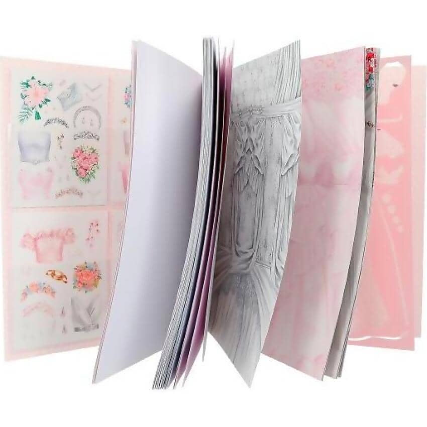 Topmodel - Create Your Wedding Special Colouring Book