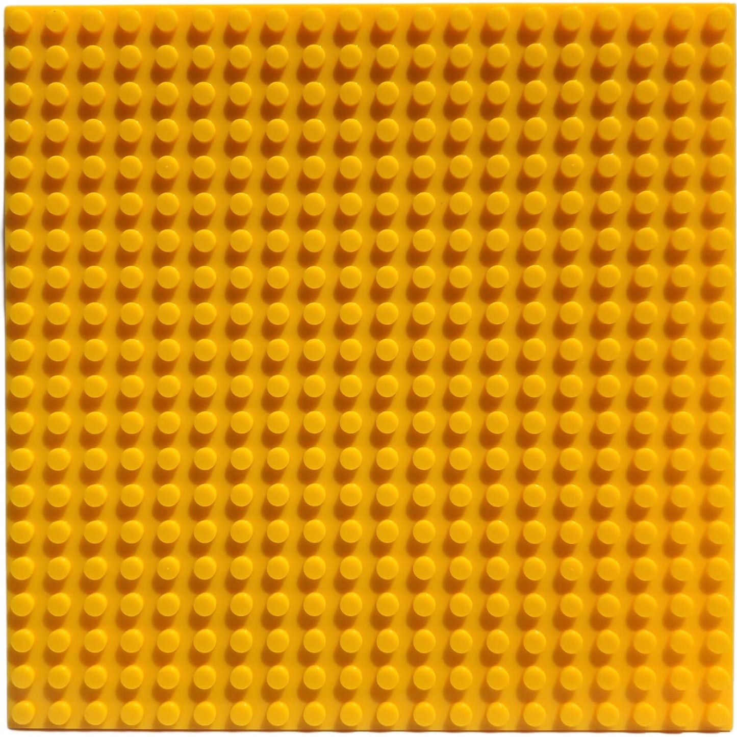 Baseplate - XXSmall 20×20 Stud (16x16cm) Bright Yellow Generic Base Plate
