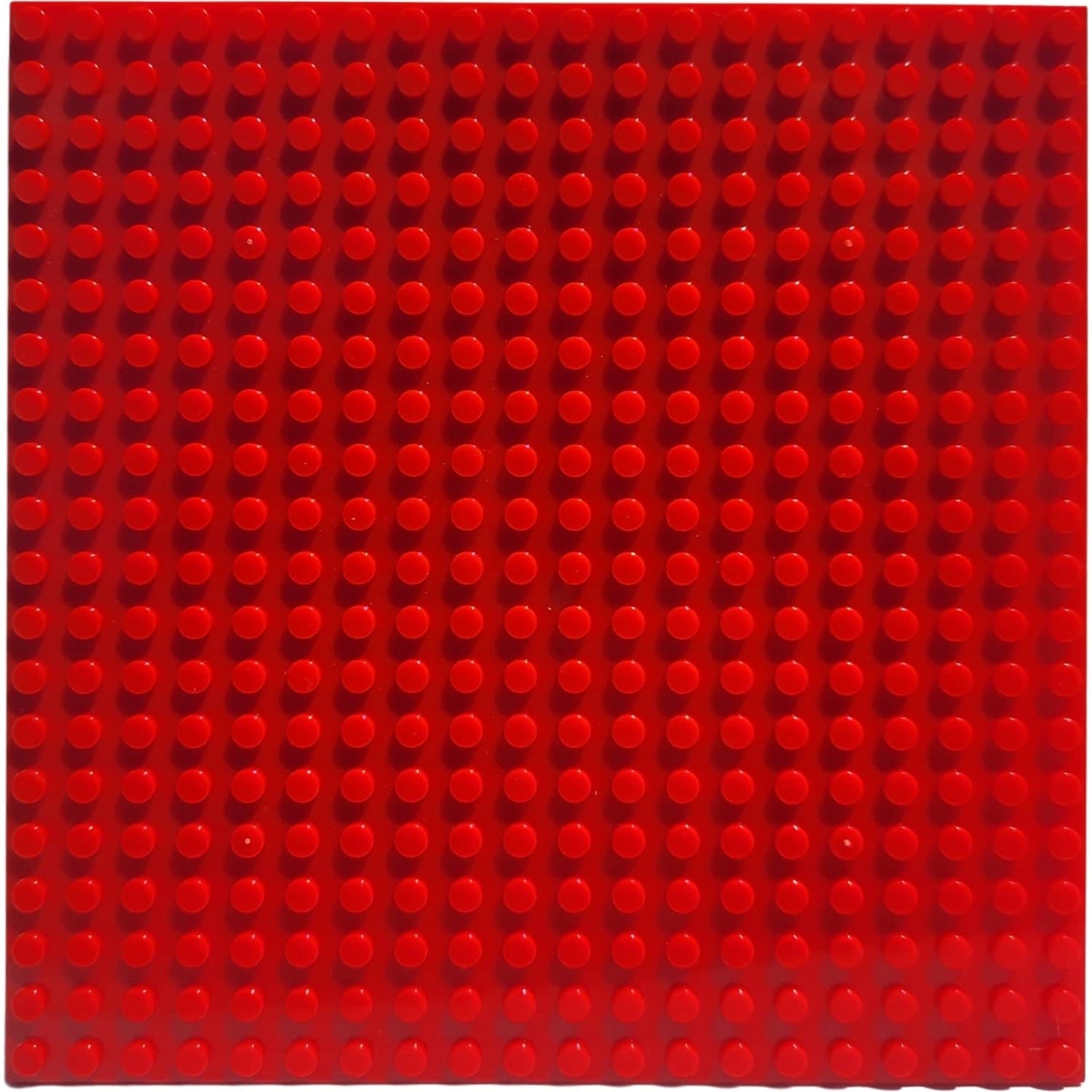 Baseplate - XXSmall 20×20 Stud (16x16cm) Red Generic Base Plate