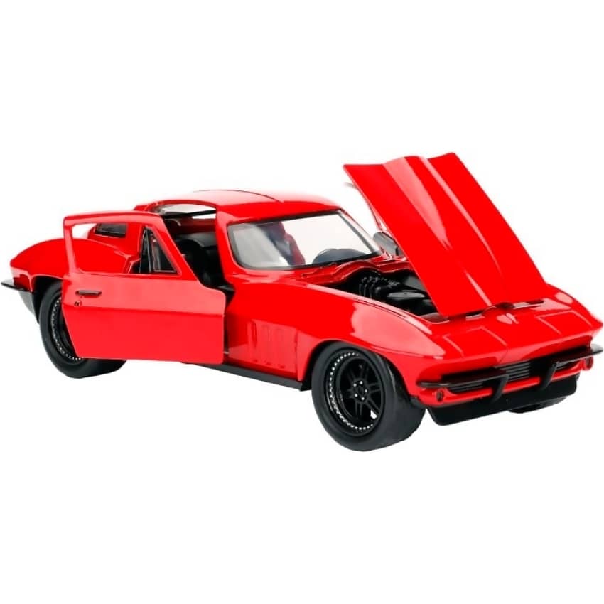 Jada Toys - Fast & Furious 8 - 1966 Lettys Chevy Corvette 1:24 Scale Diecast Vehicle