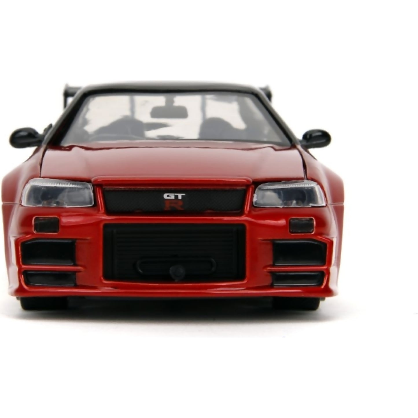 Jada Toys - Godzilla 2002 Nissan Skyline GT-R (R34) 1:24 Scale Diecast Vehicle
