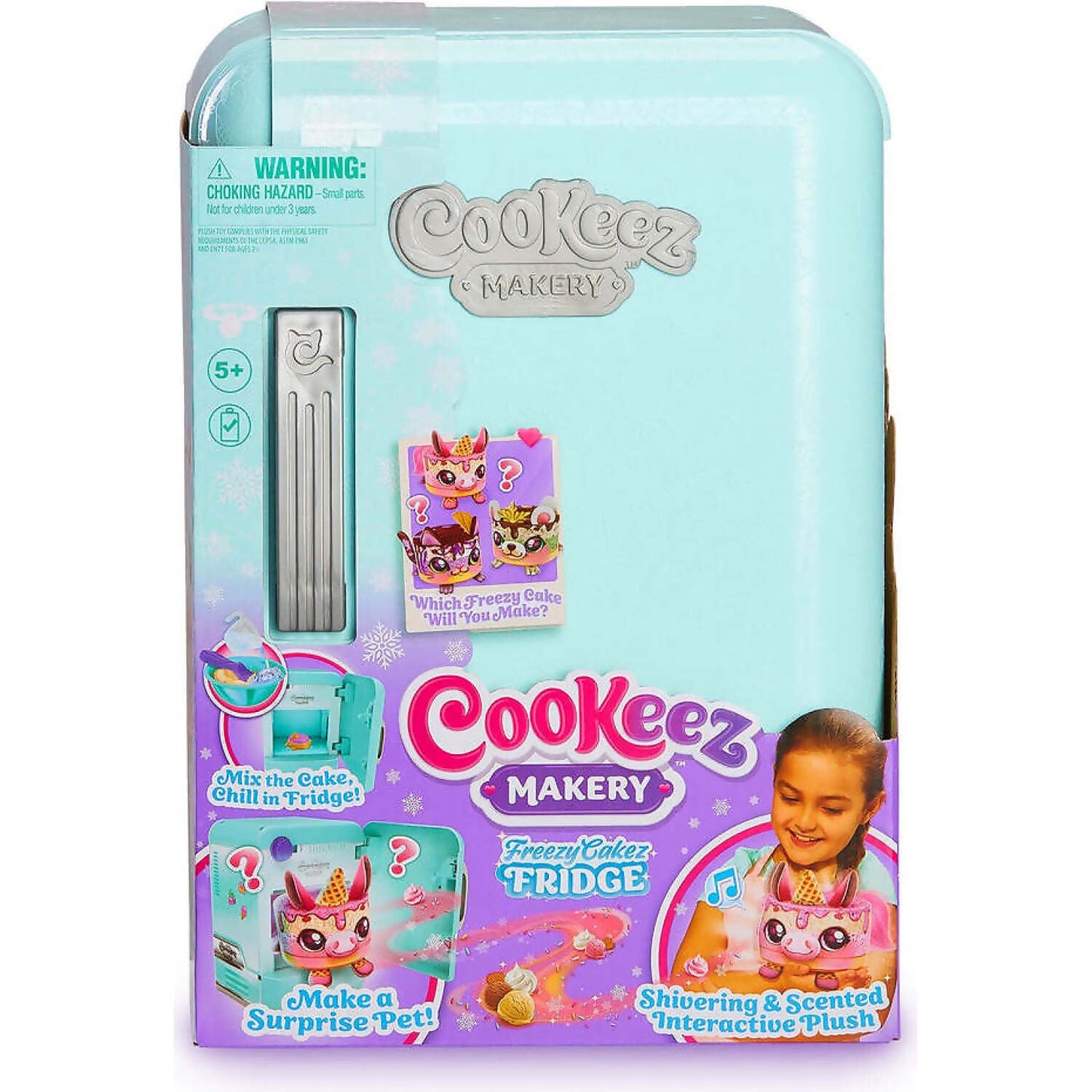 Cookeez Makery - Series 2 Freezy Cakez Fridge Playset