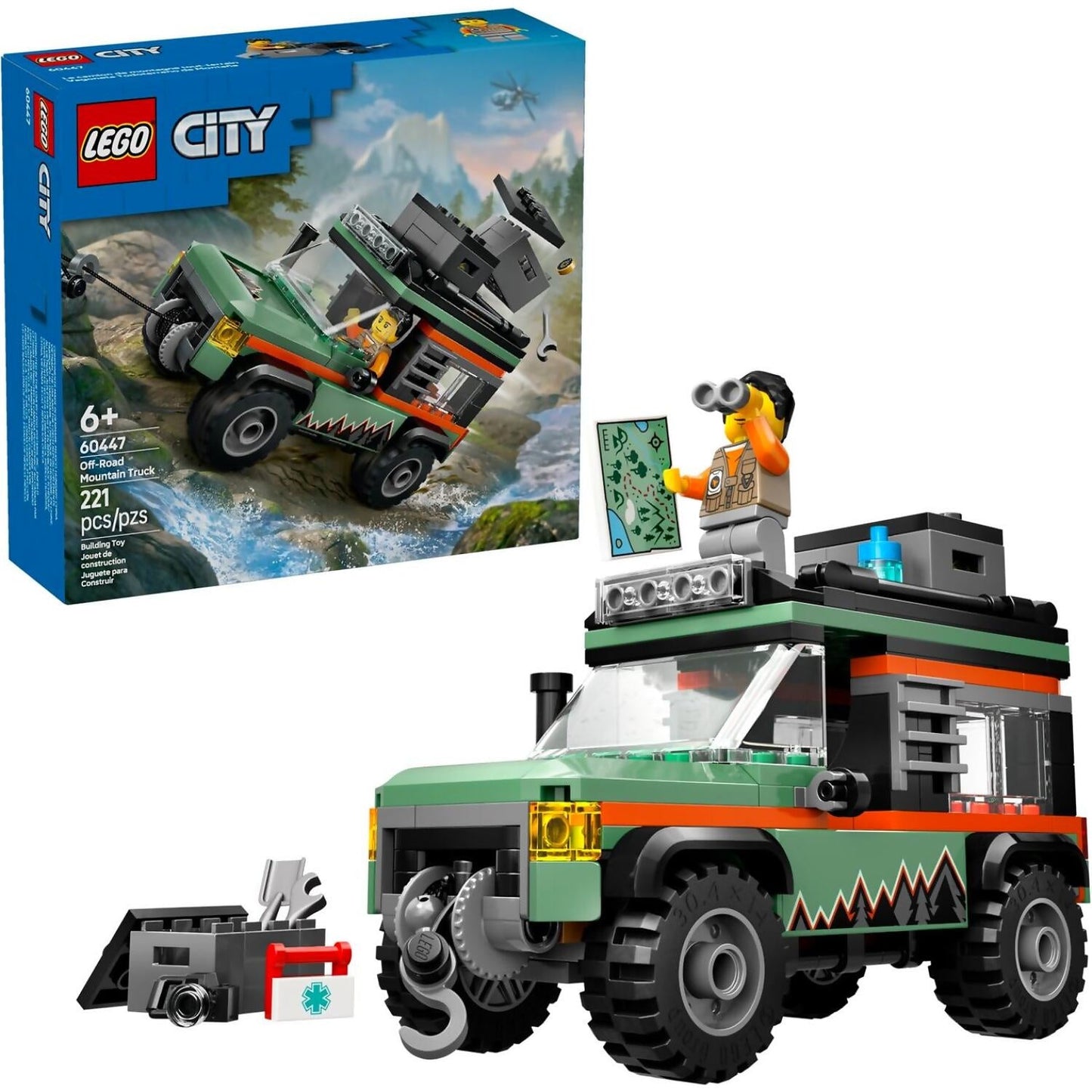 LEGO 60447 Off-road 4x4 Mountain Truck - City