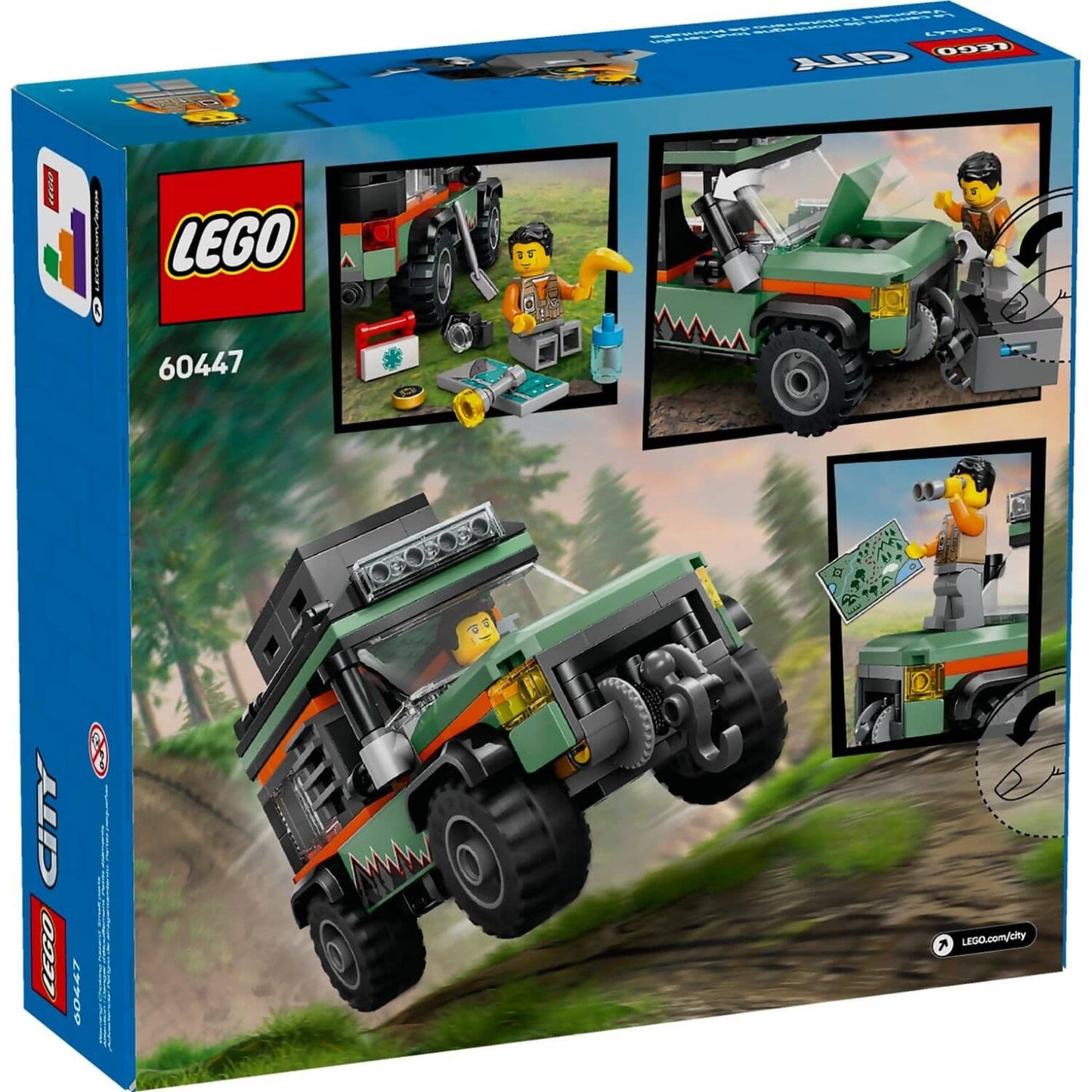 LEGO 60447 Off-road 4x4 Mountain Truck - City