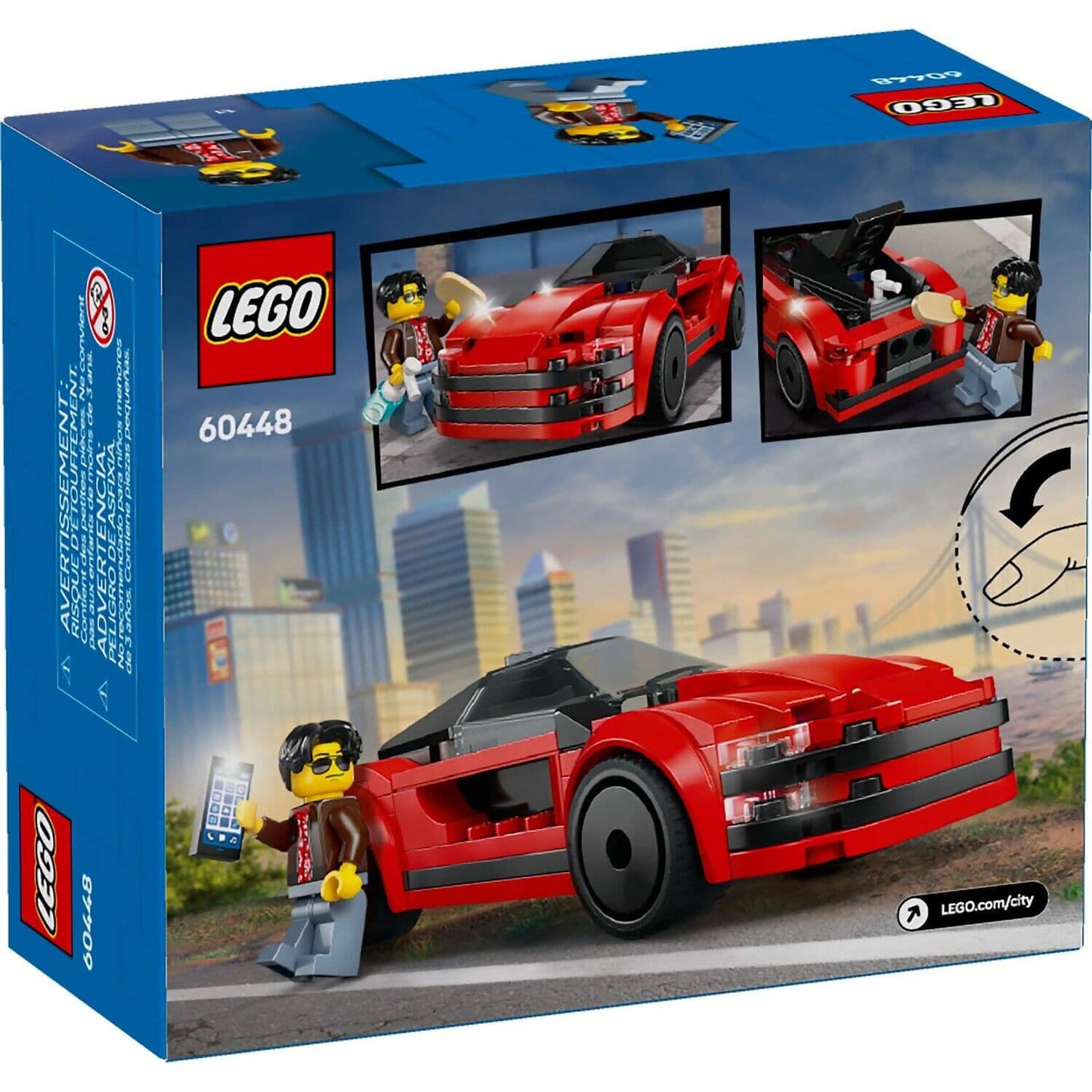 LEGO 60448 Red Sports Car - City