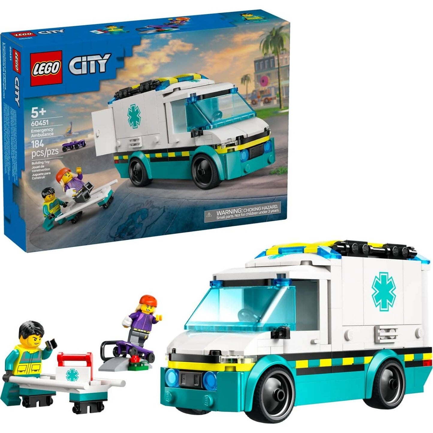 LEGO 60451 Emergency Ambulance - City