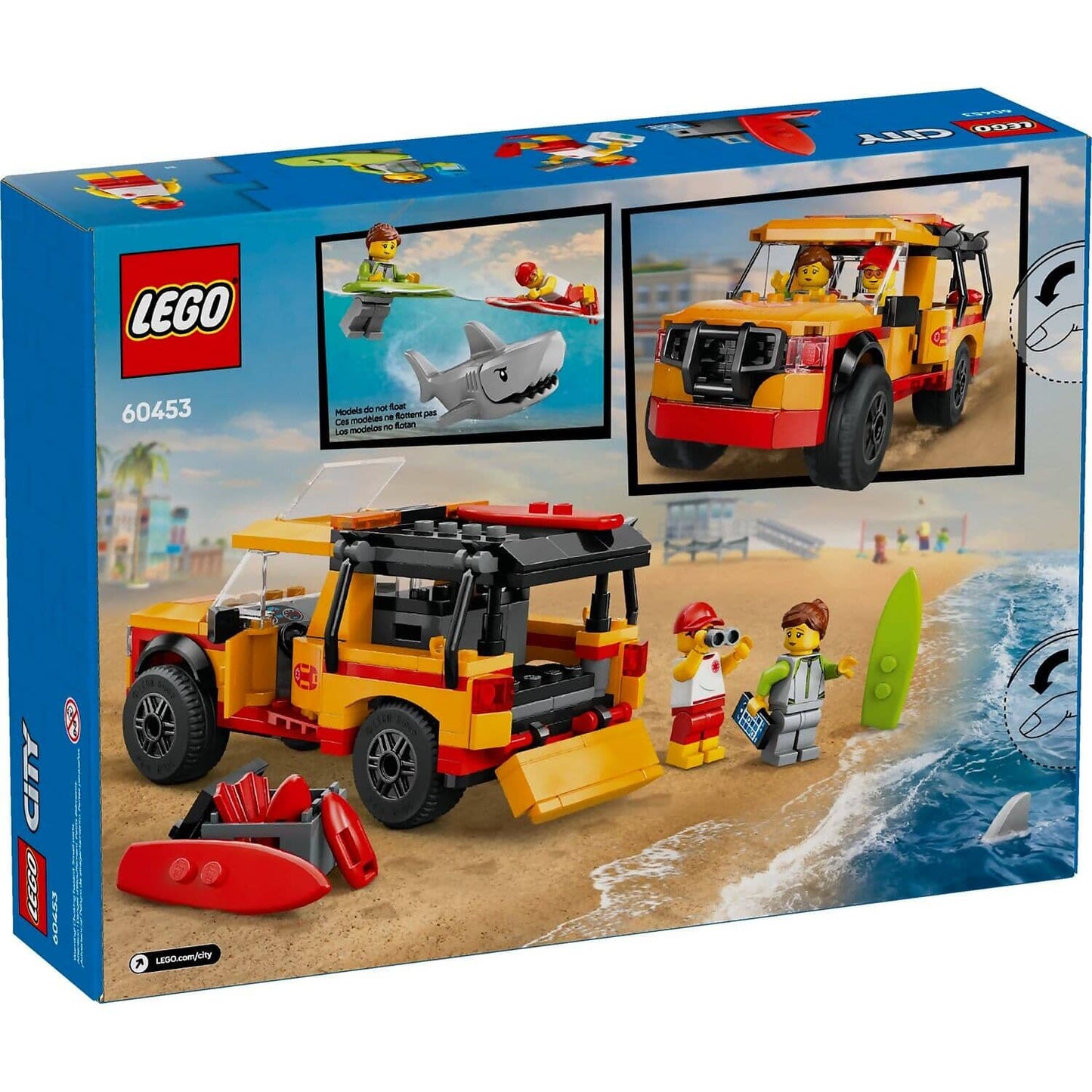 LEGO 60453 Lifeguard Beach Rescue Truck - City