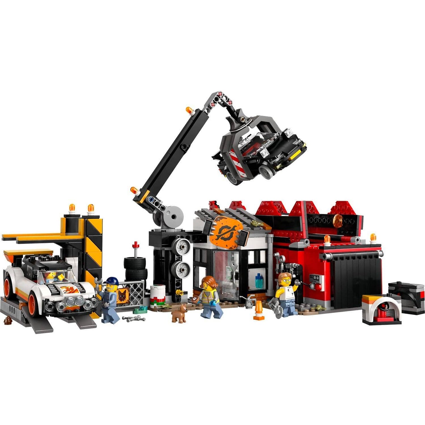 LEGO 60472 Scrapyard With Cars - City