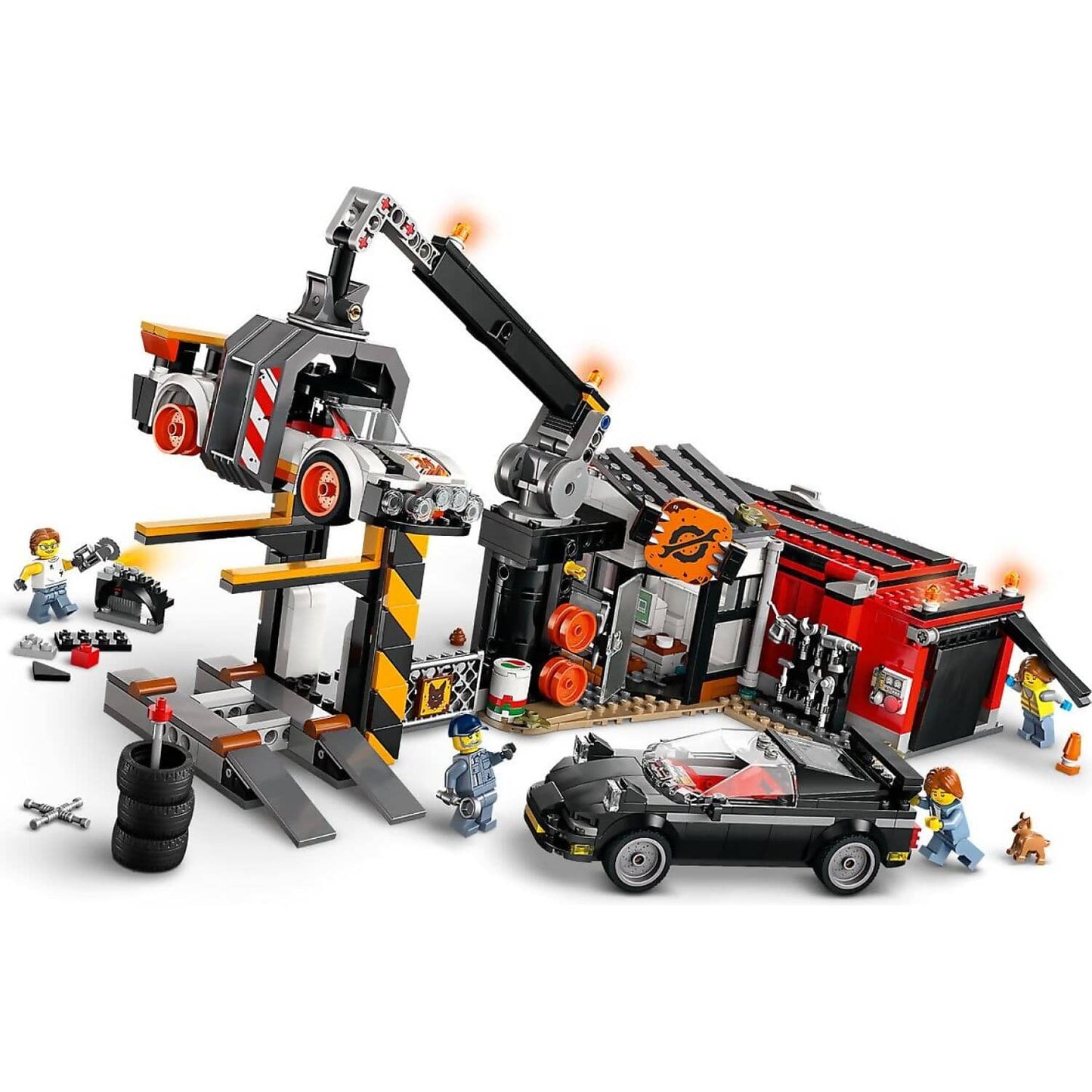 LEGO 60472 Scrapyard With Cars - City