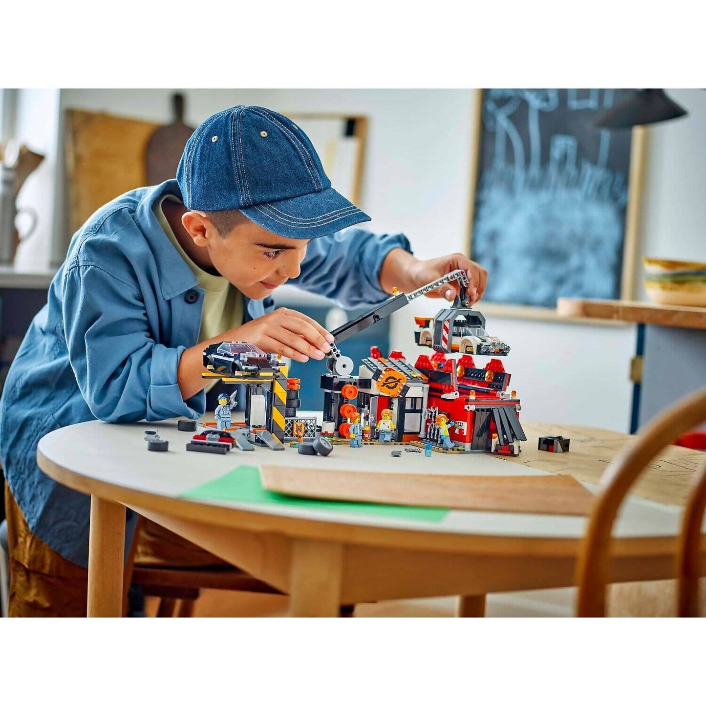 LEGO 60472 Scrapyard With Cars - City