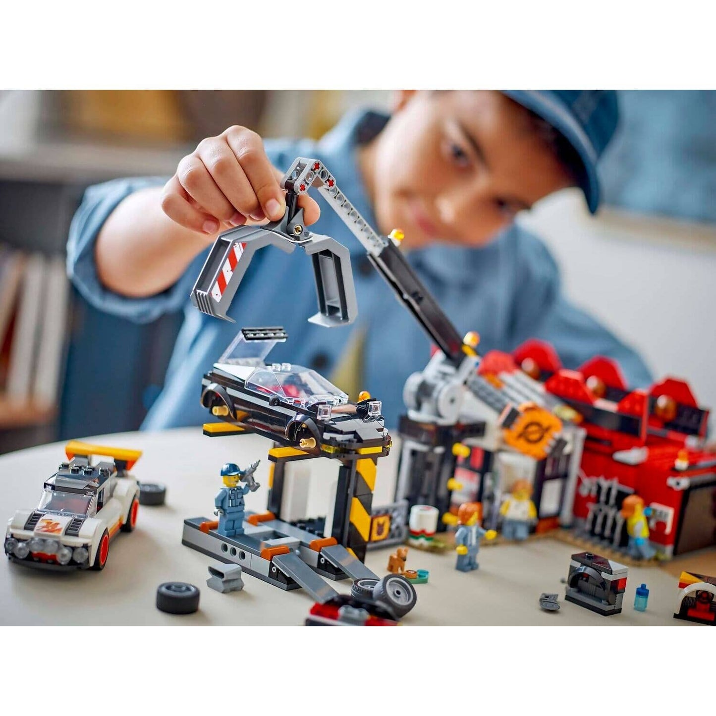 LEGO 60472 Scrapyard With Cars - City