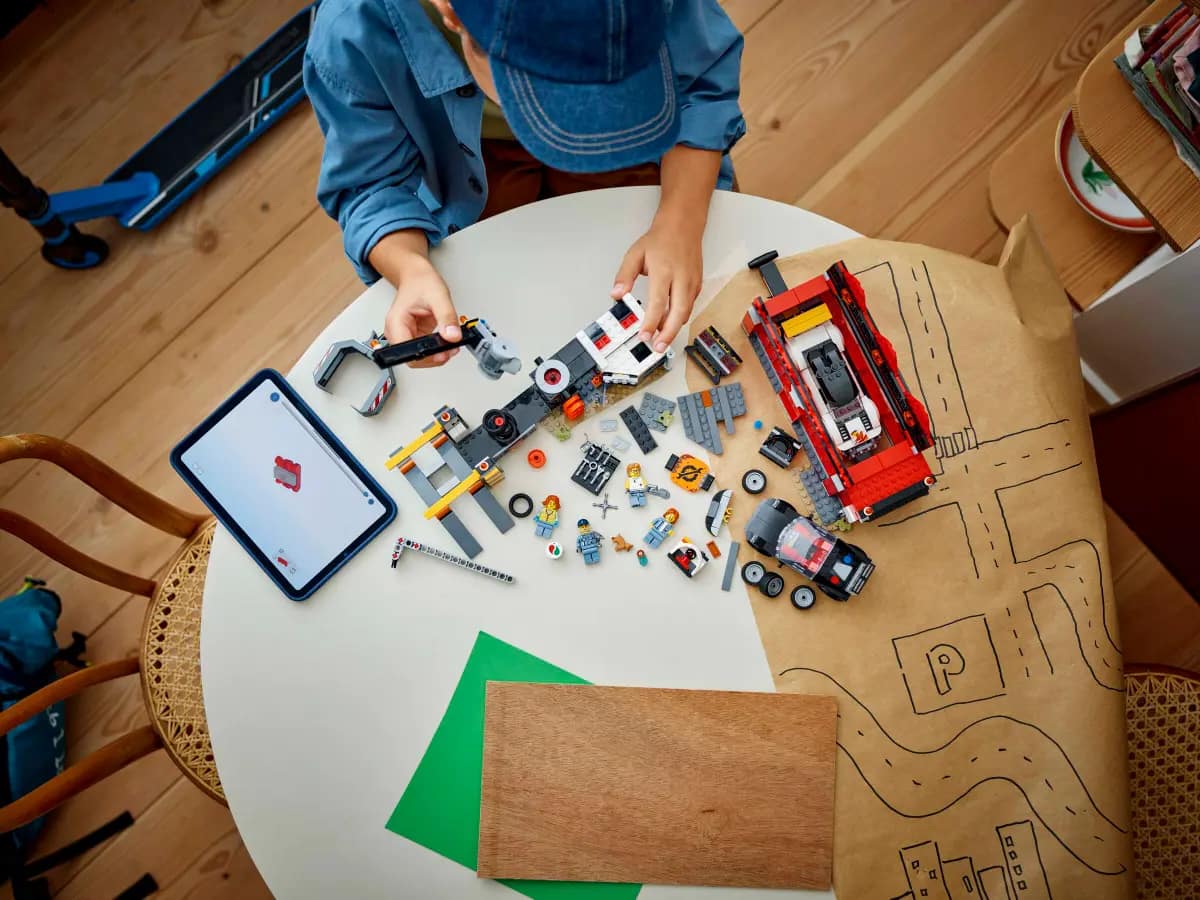 LEGO 60472 Scrapyard With Cars - City