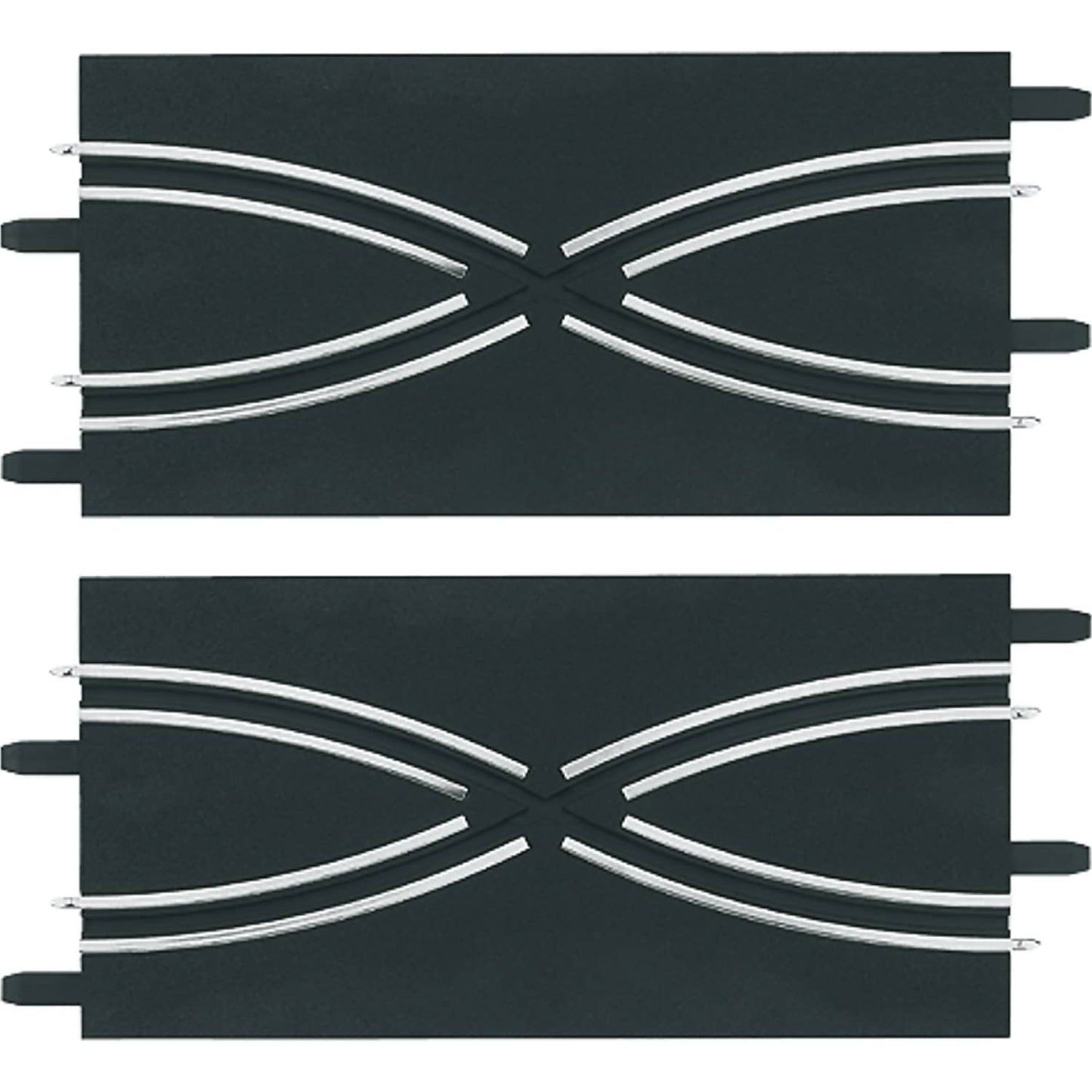Carrera Go 1:43 - Lane Change Section (2) 2 x 161mm pieces - Slot Car Track Accessories