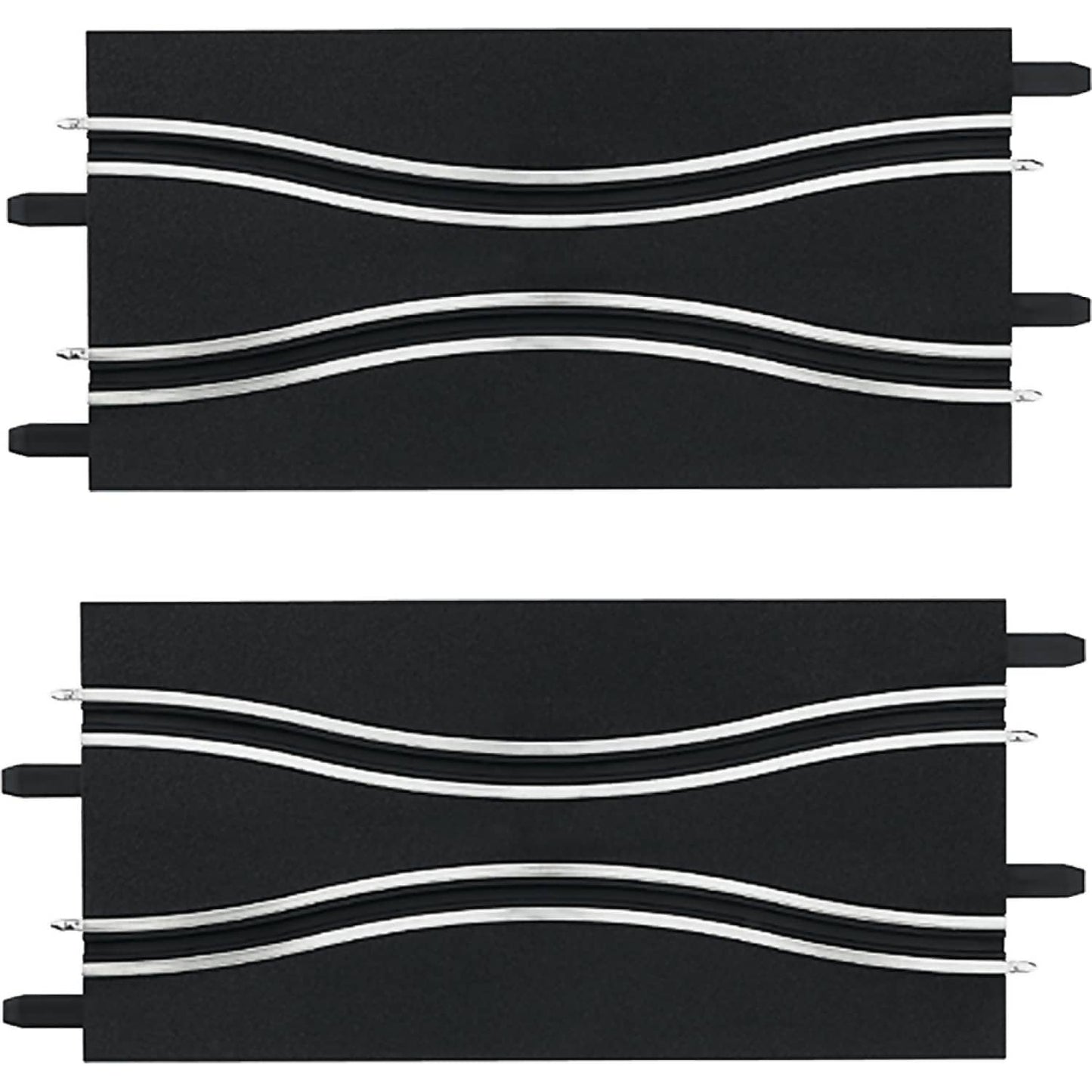 Carrera Go 1:43 - Chicane Narrow Section (2) 2 x 228mm pieces - Slot Car Track Accessories
