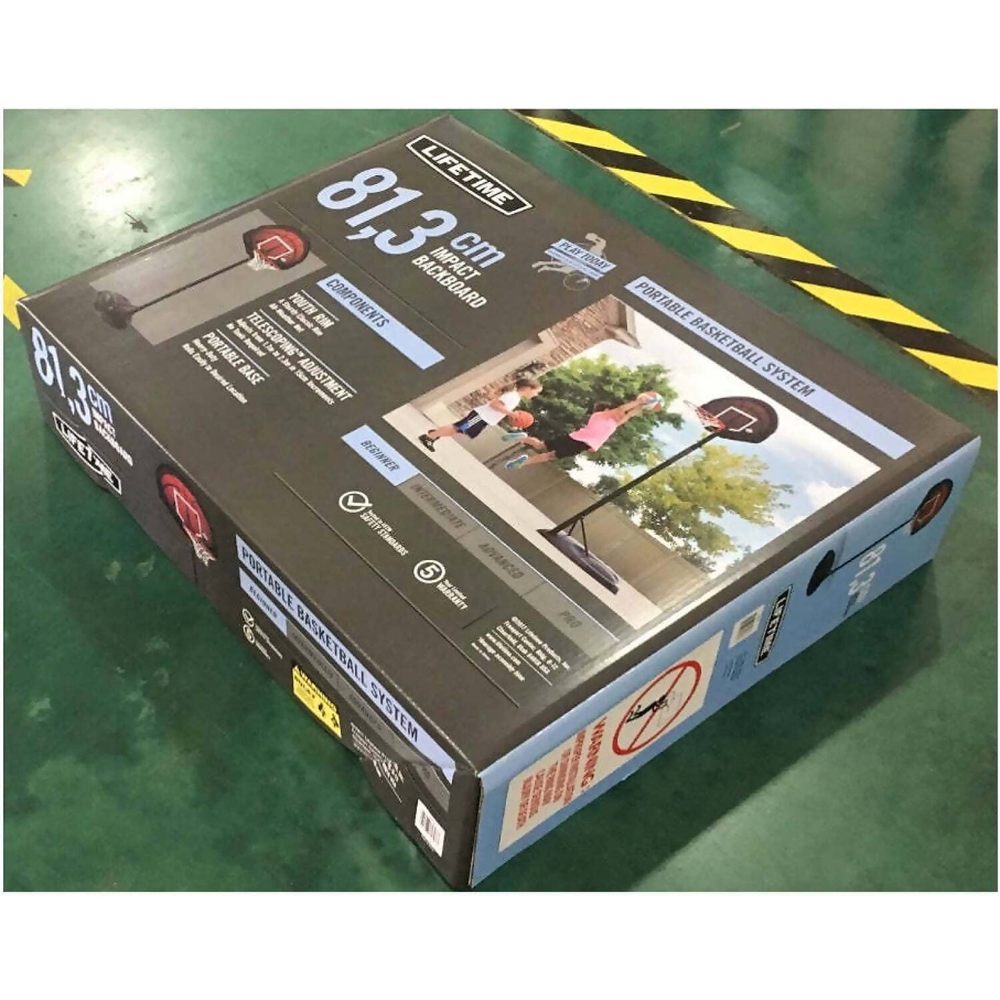 Lifetime - Youth Adjustable Basketball System 1.7-2.3 Metres