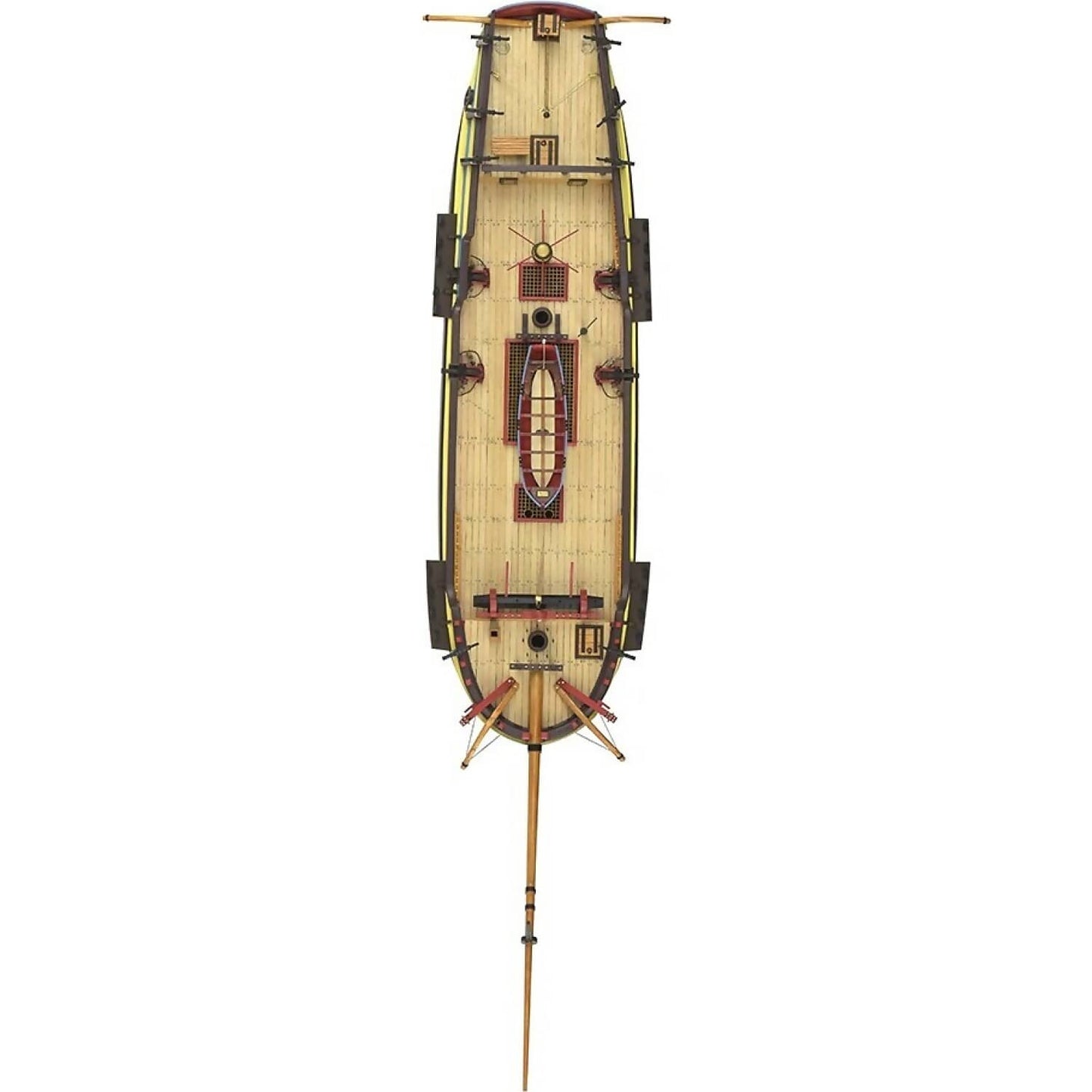 Artesania Scale 1/50 HMS Supply First Fleet Brigantine Wooden Ship Model Kit (22420)