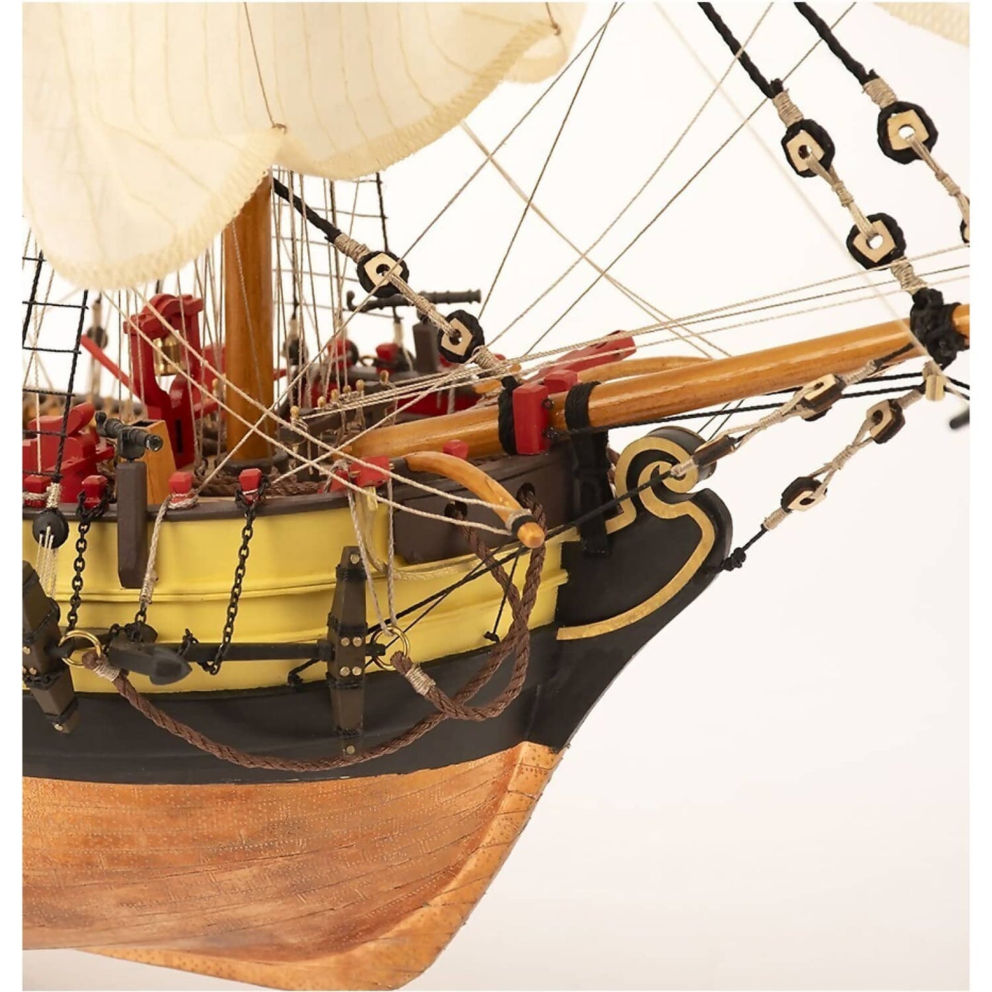 Artesania Scale 1/50 HMS Supply First Fleet Brigantine Wooden Ship Model Kit (22420)