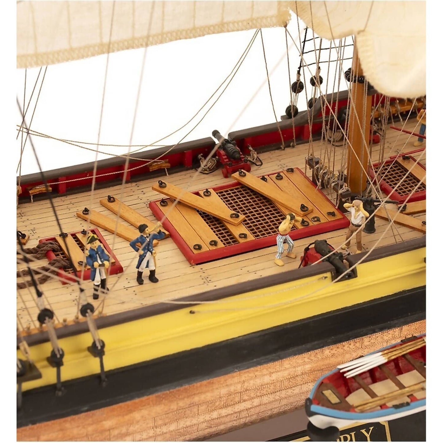 Artesania Scale 1/50 HMS Supply First Fleet Brigantine Wooden Ship Model Kit (22420)