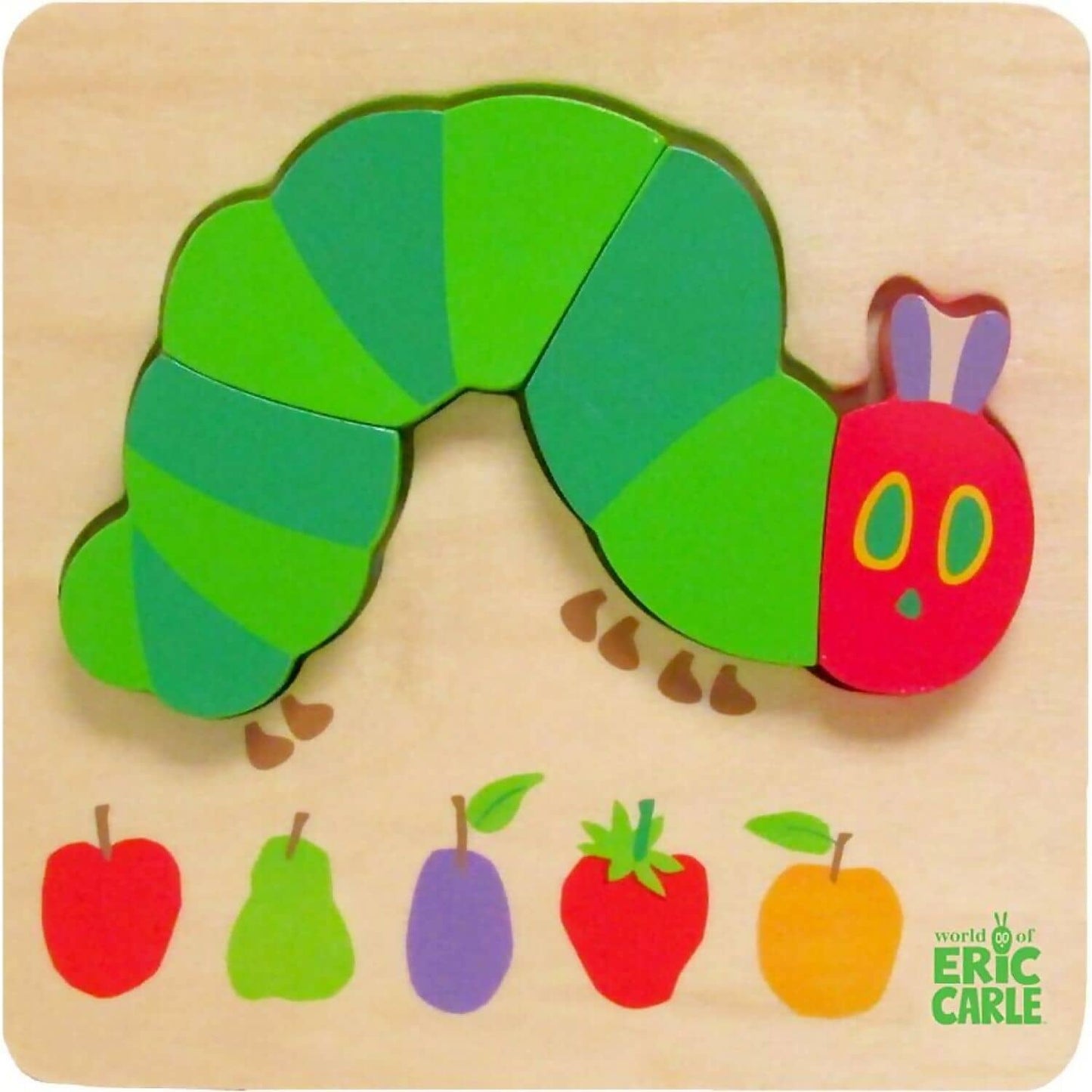 The World Of Eric Carle - The Very Hungry Caterpillar My First Puzzle 4 Pieces - Jasnor