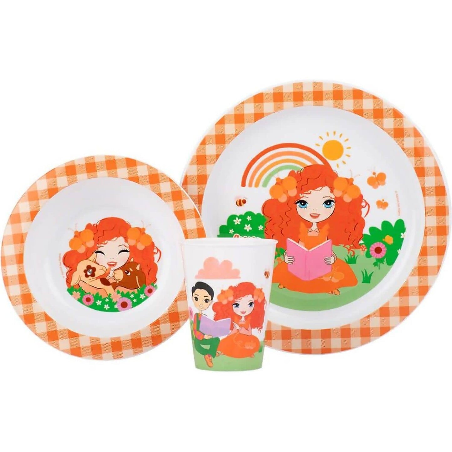 Emma Memma - 3 Piece Mealtime Dinner Set - Jasnor