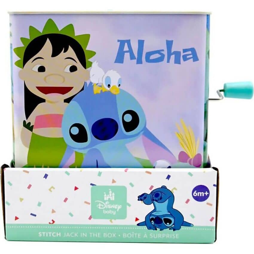 Disney Baby - Stitch Jack-in-the-box - Jasnor