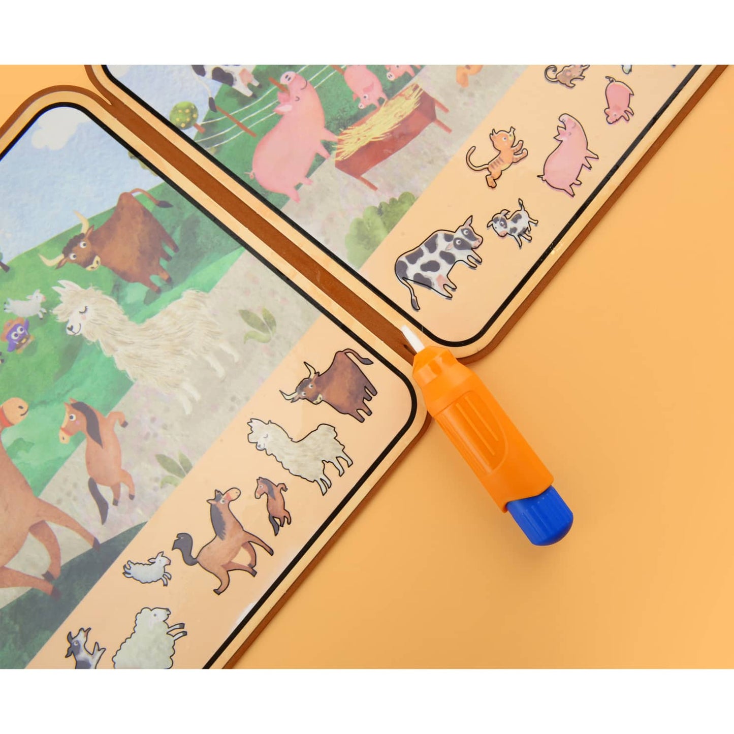 Mieredu - Water Doodle Book Farm Animals