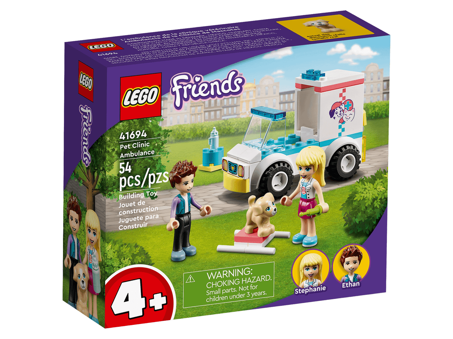 LEGO 41694 Pet Clinic Ambulance - Friends 4+