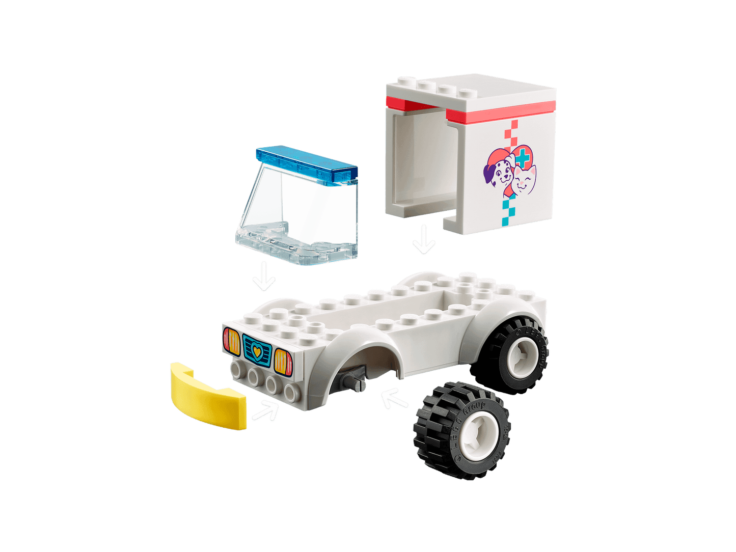 LEGO 41694 Pet Clinic Ambulance - Friends 4+