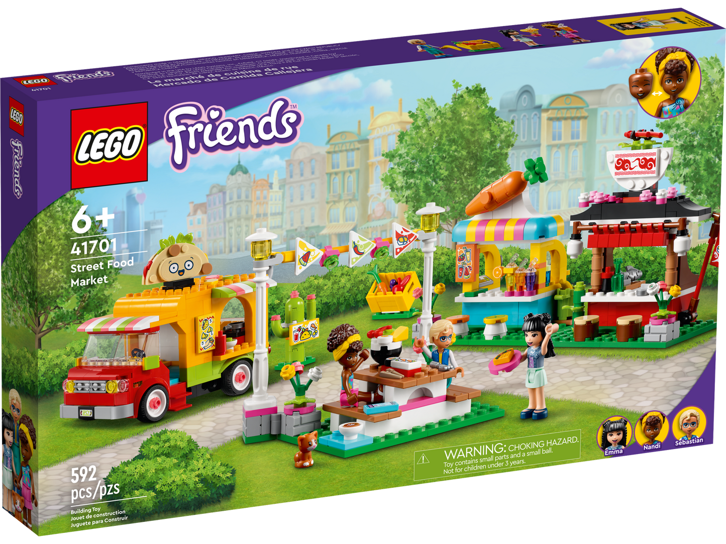LEGO 41701 Street Food Market - Friends