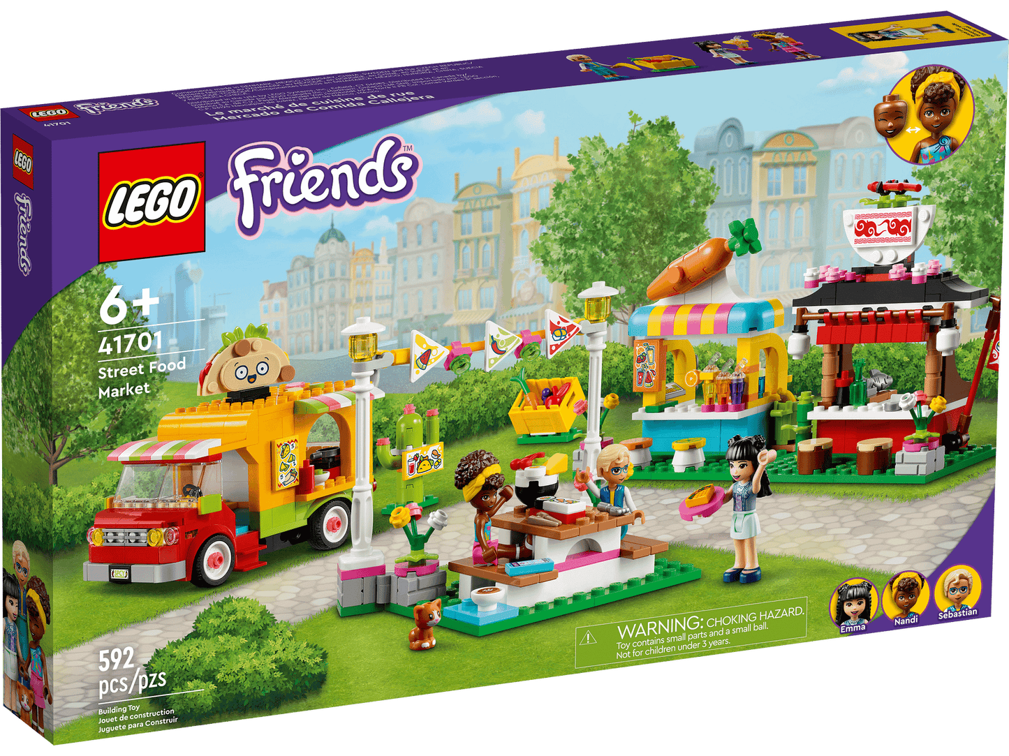 LEGO 41701 Street Food Market - Friends