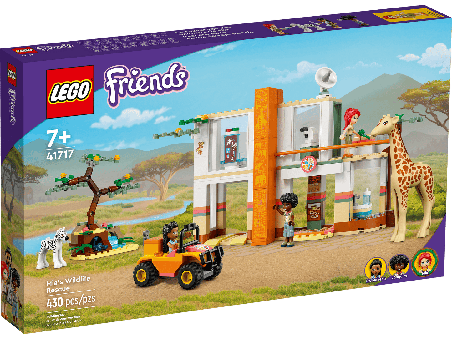 LEGO 41717 Mia's Wildlife Rescue - Friends