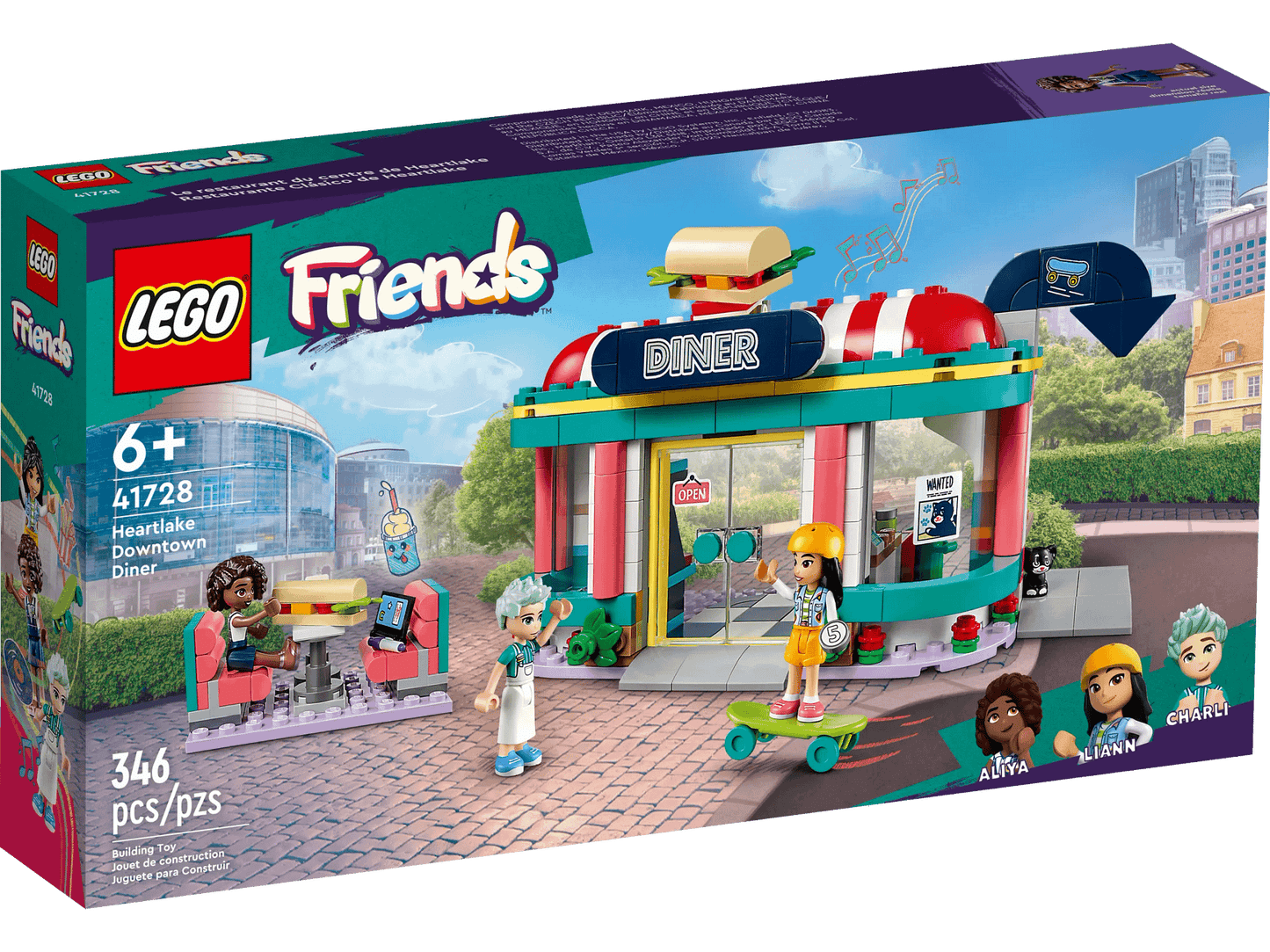 LEGO 41728 Heartlake Downtown Diner - Friends