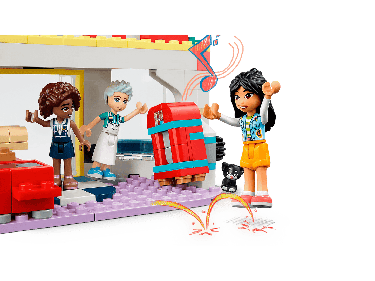 LEGO 41728 Heartlake Downtown Diner - Friends