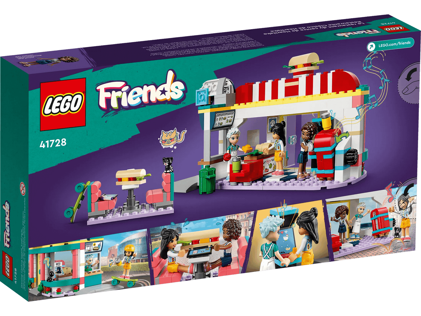 LEGO 41728 Heartlake Downtown Diner - Friends