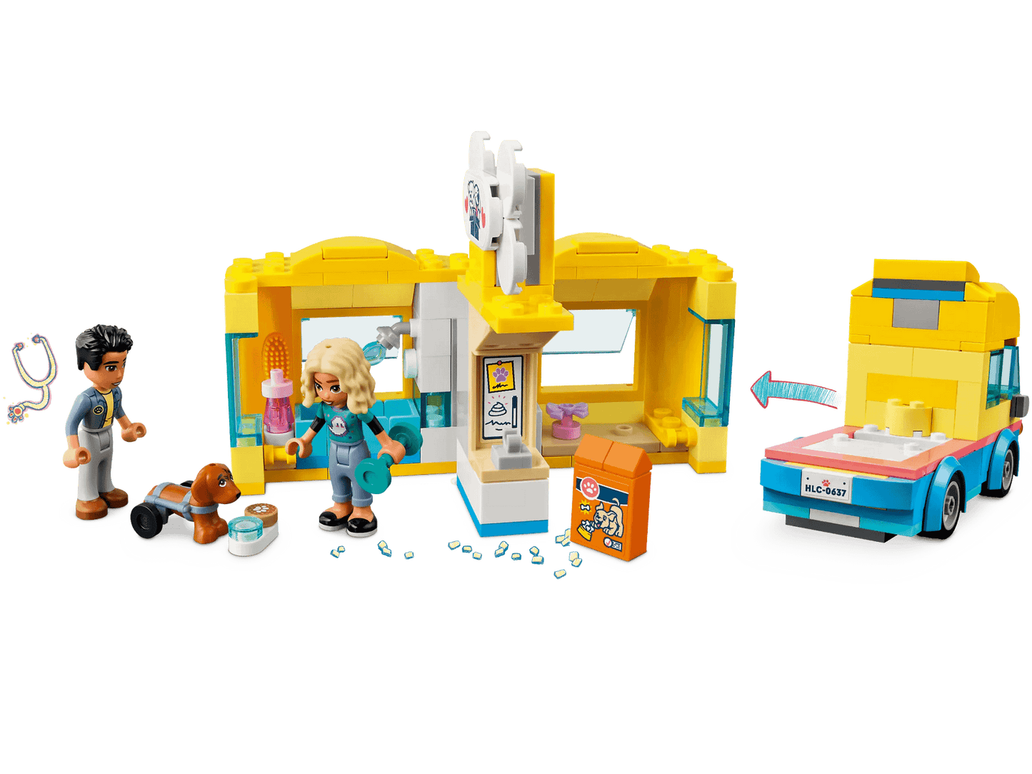 LEGO 41741 Dog Rescue Van - Friends
